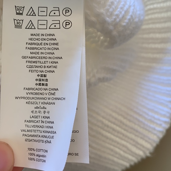 Michael Kors White Cable Knit Sweater - Size M - Picture 11 of 11